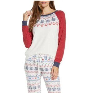 Pj Salvage Just Peachy Pajamas Top